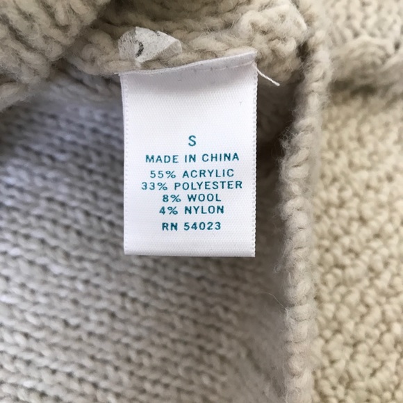 Pim + Larkin Piperlime Cable Sweater Size Small - Picture 5 of 6